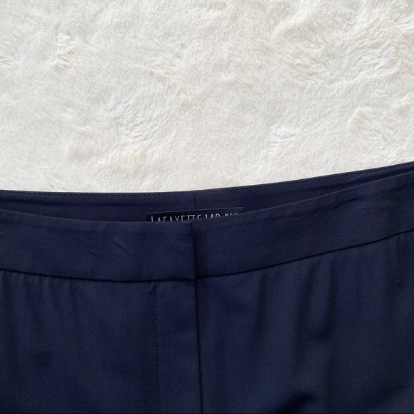 Lafayette 148 menswear black stretch wool trouser pants 8 - Picture 11 of 13